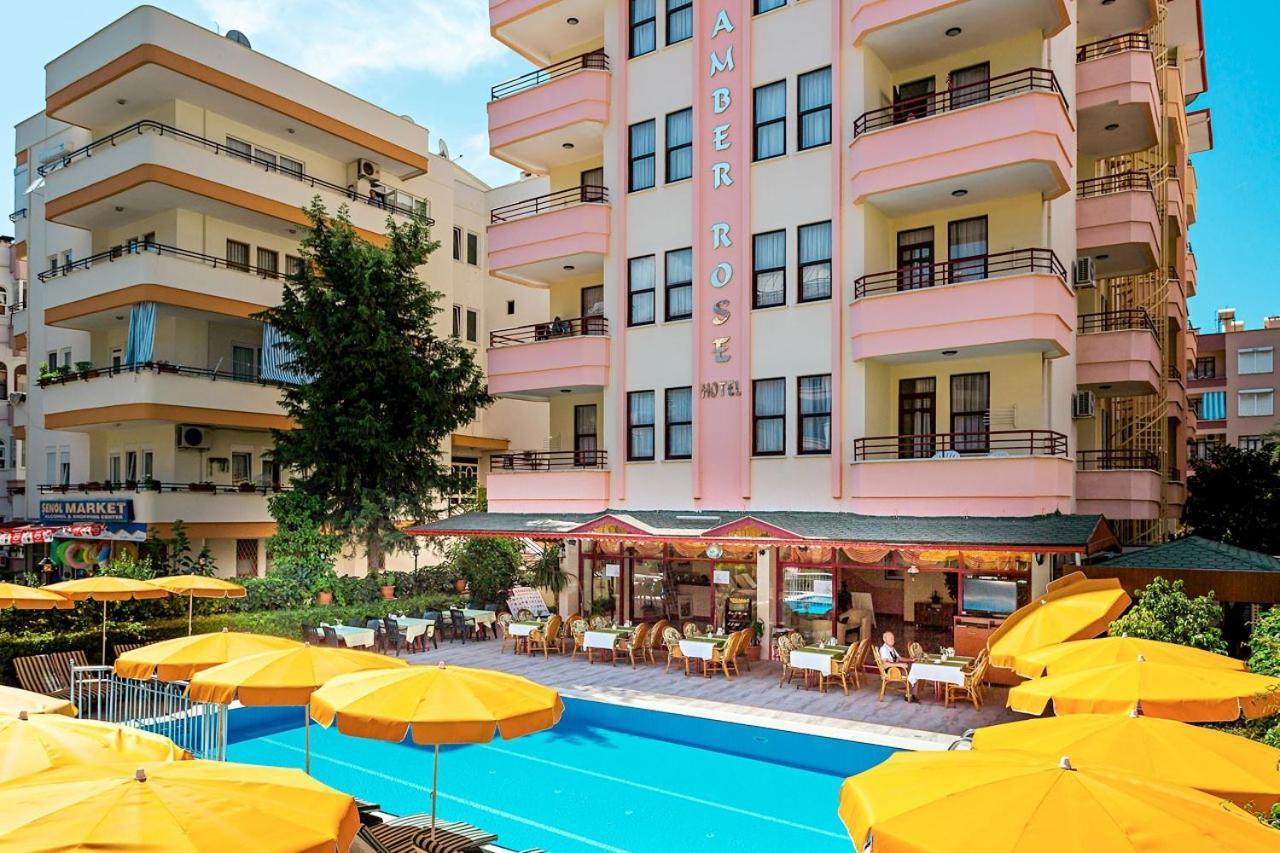 Amber-Rose Apart Hotel Alanya Bagian luar foto