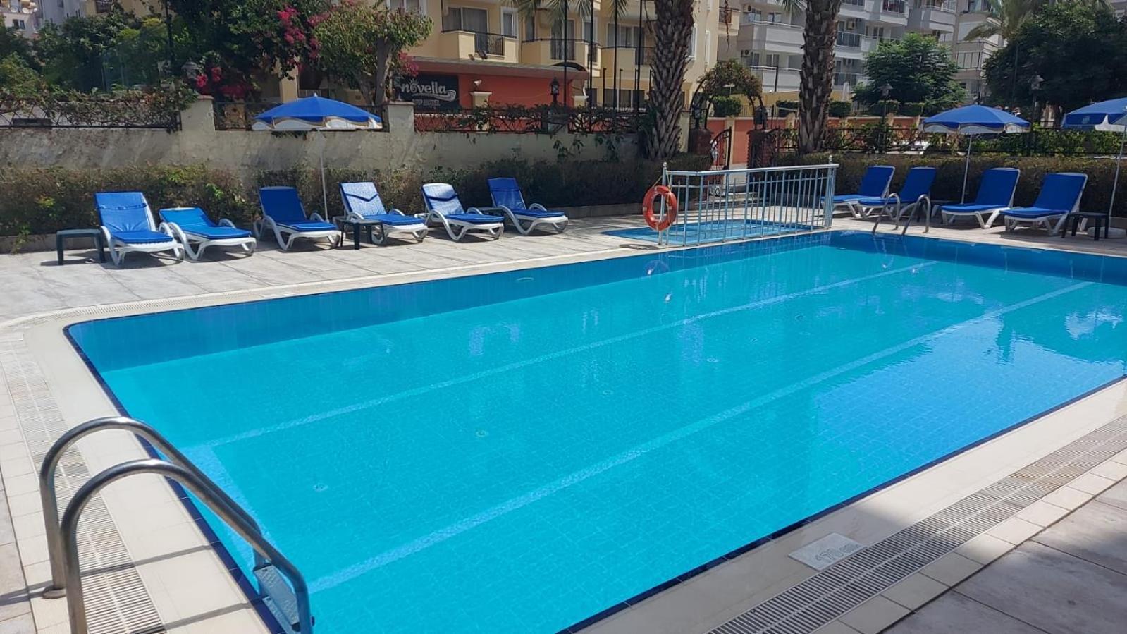 Amber-Rose Apart Hotel Alanya Bagian luar foto