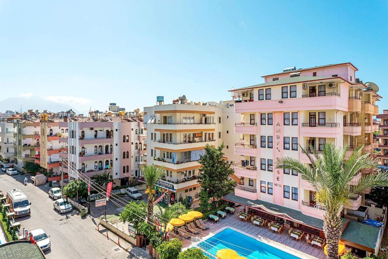 Amber-Rose Apart Hotel Alanya Bagian luar foto