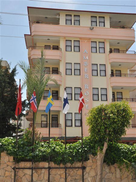 Amber-Rose Apart Hotel Alanya Bagian luar foto